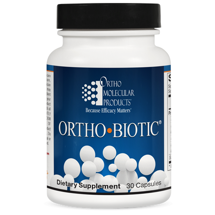 Bottle of Ortho Biotic® Capsules