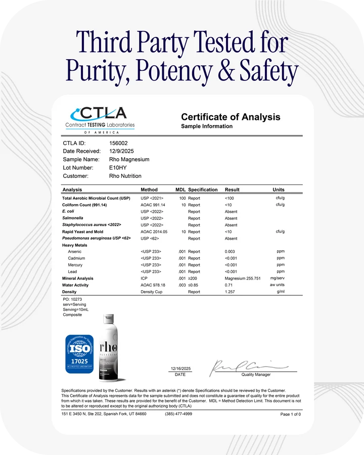 Liposomal Magnesium