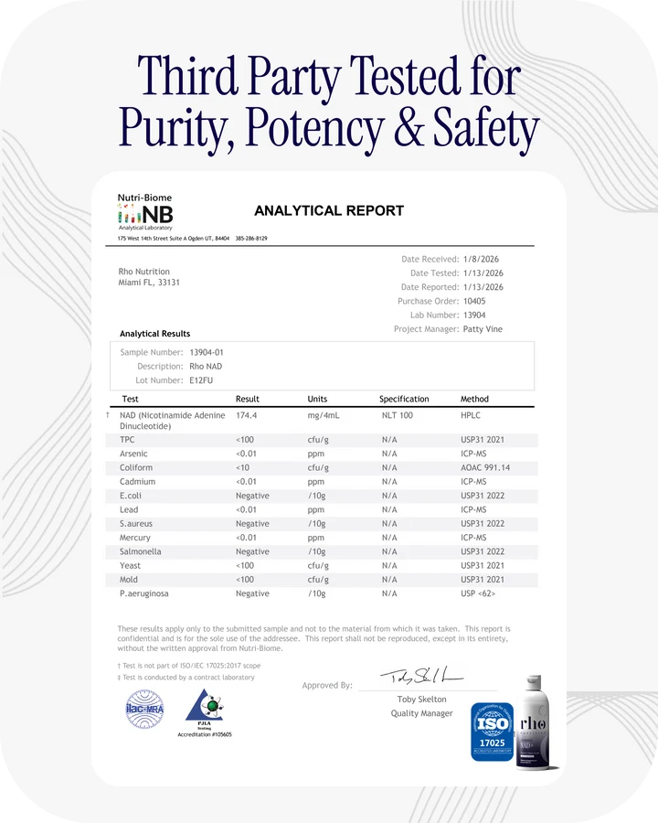 NAD+ (Nicotinamide Adenine Dinucleotide) 100mg