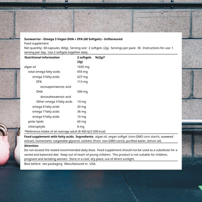 Omega-3 Vegan DHA & EPA (DC)