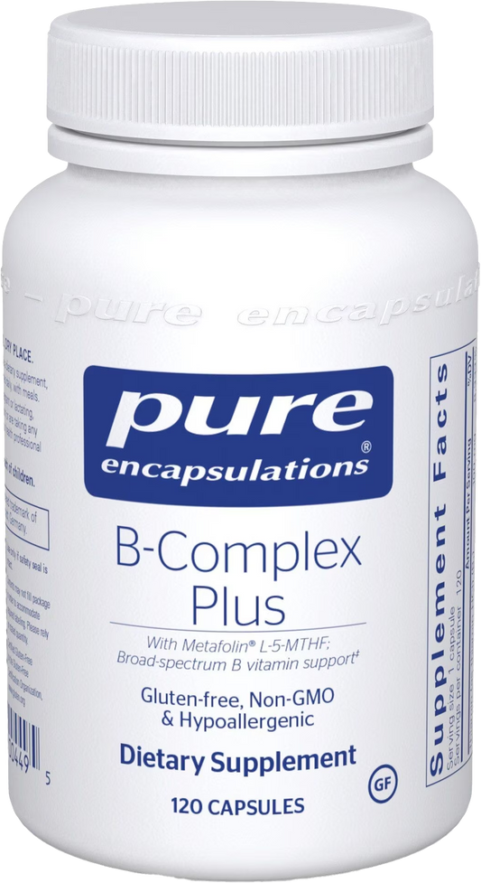 Bottle of B-Complex Plus