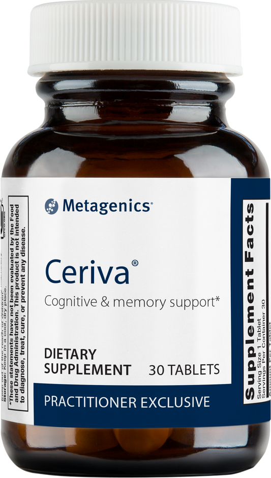 Bottle of Ceriva 30 ct.