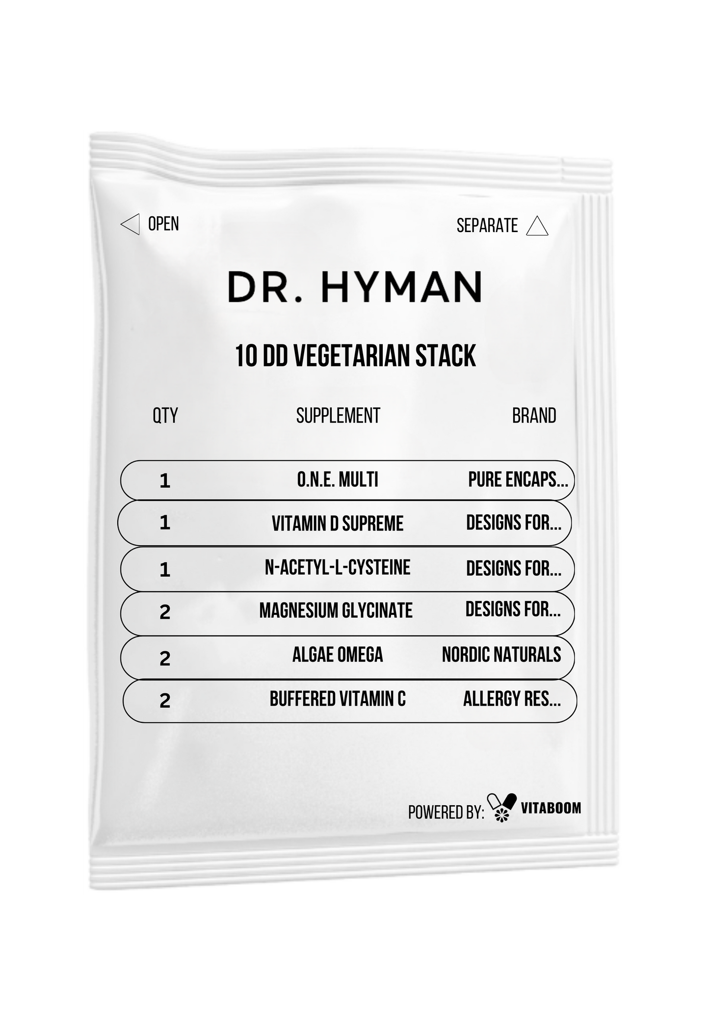 10-Day Detox Supplement Stack - Vegetarian