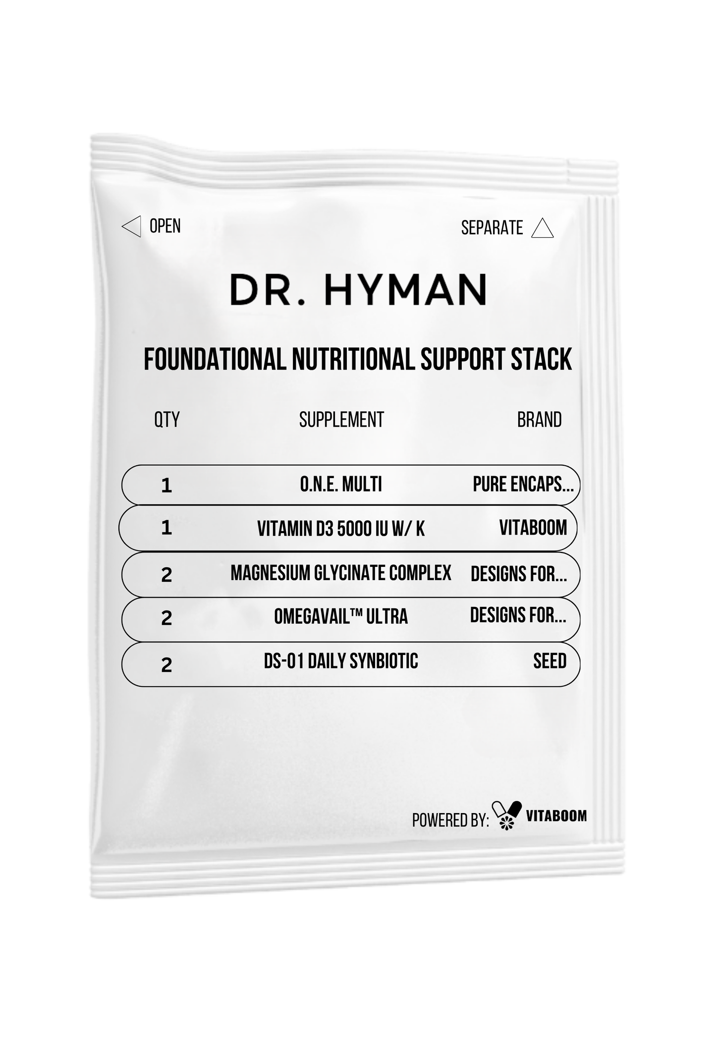 Dr. Hyman | Foundational Support Pill Packs - Collective