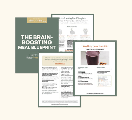 The Brain-Boosting Meal Blueprint: How to Eat for Better Mental Health