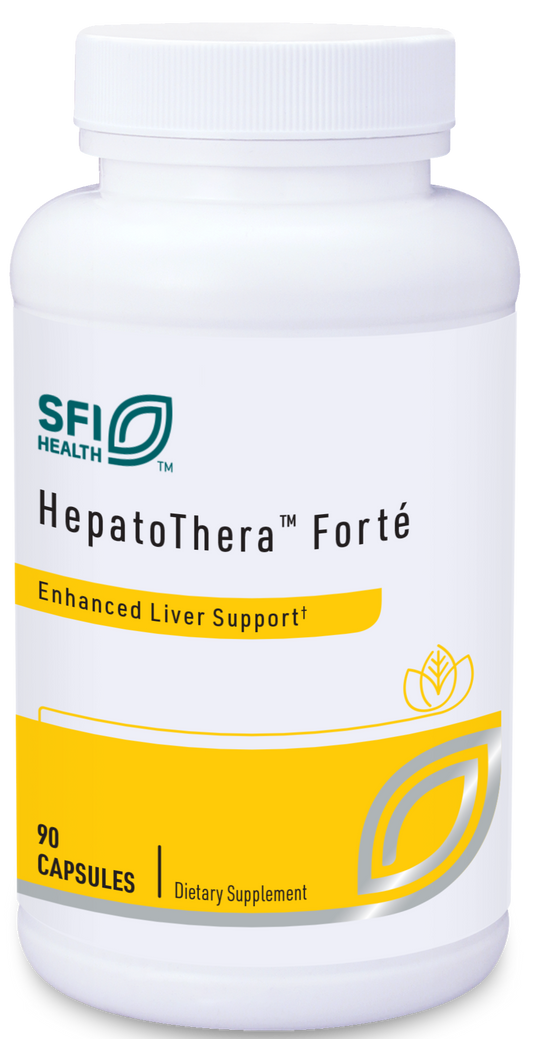 Bottle of HepatoThera Forte