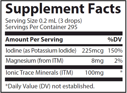 Ionic Iodine from Potassium Iodide