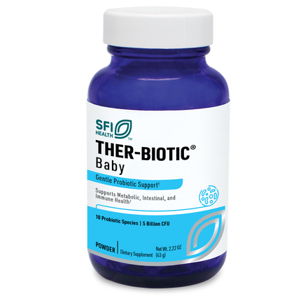 Bottle of Ther-Biotic Baby Formula