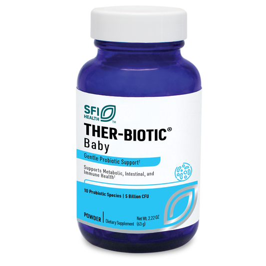 Bottle of Ther-Biotic Baby Formula