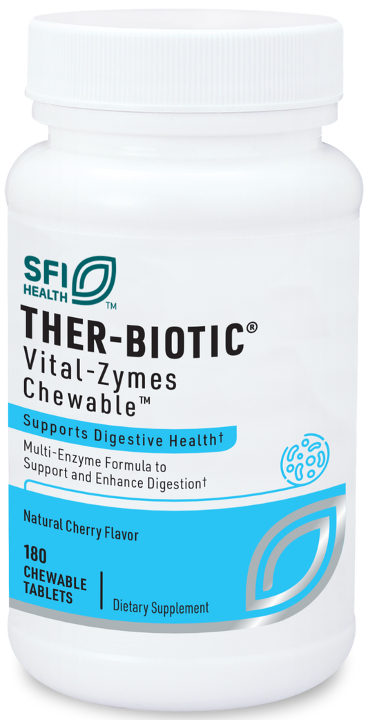 Bottle of Ther-Biotic Vital-Zymes™ (Chewables)