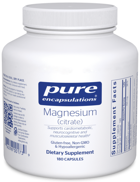 Bottle of Magnesium (Citrate) 150mg