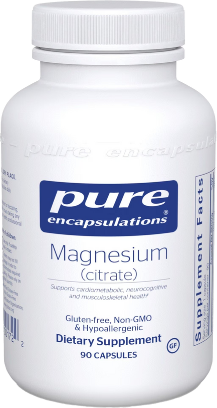 Bottle of Magnesium (Citrate) 150mg 90 ct.