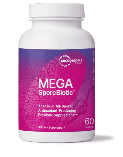Bottle of MegaSporebiotic