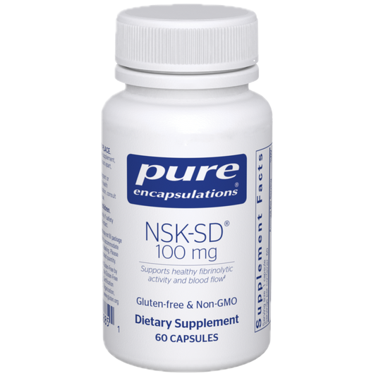 Bottle of NSK-SD (Nattokinase) 100 mg-60ct