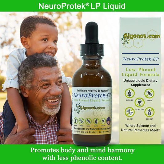 Bottle of NeuroProtek Low Phenol Liquid