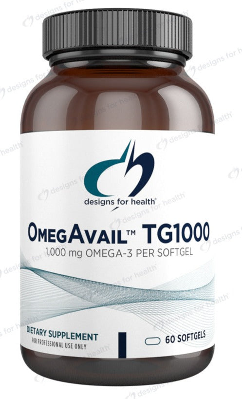 Bottle of OmegAvail TG1000