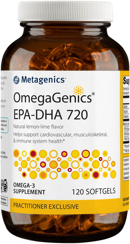 Bottle of OmegaGenics EPA-DHA 720 - 120 ct.