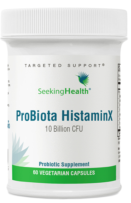Bottle of ProBiota HistaminX 