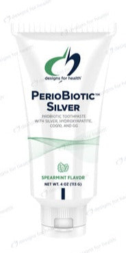 Bottle of PerioBiotic Silver Toothpaste