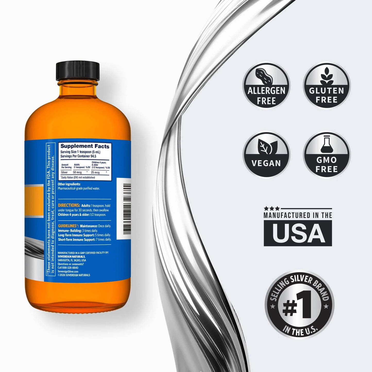 Sovereign Silver Immune Support Twist Top