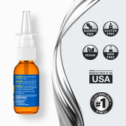 Sovereign Silver Sinus Relief Nasal Spray 2oz