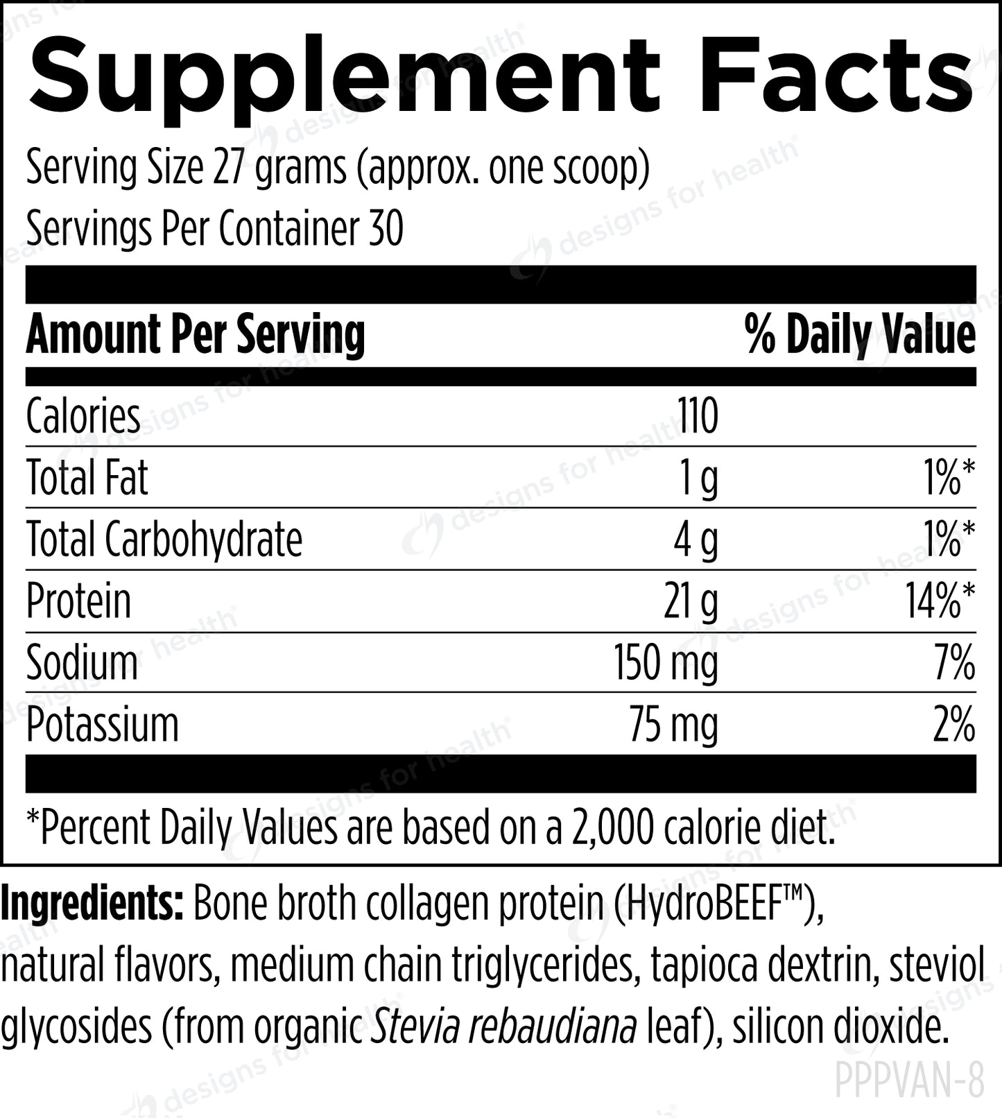 Bone Broth Protein Vanilla