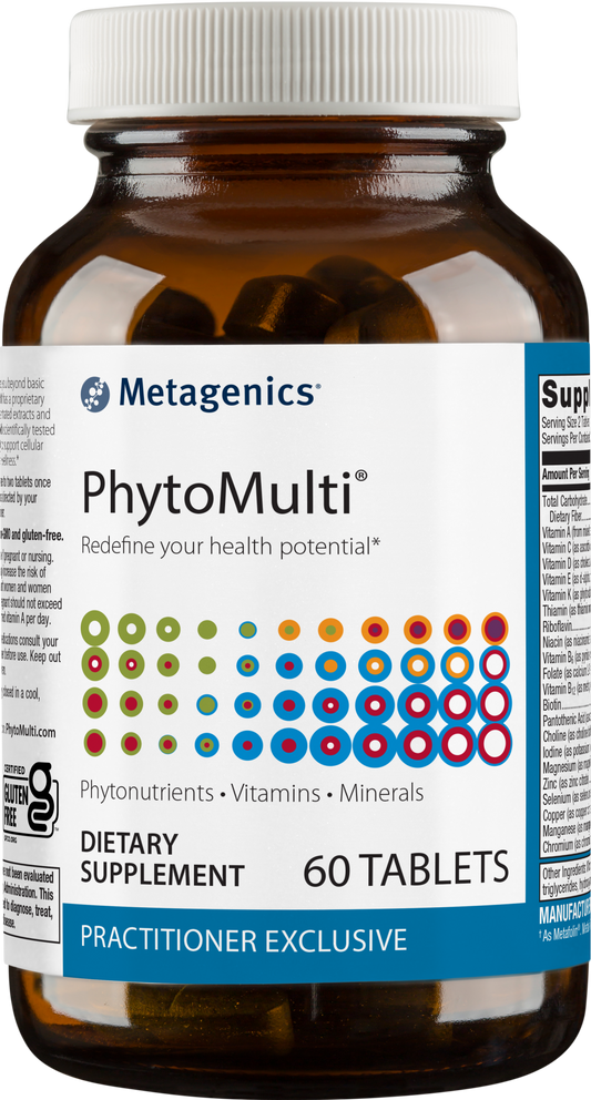 Bottle of PhytoMulti Tablets 60 ct.