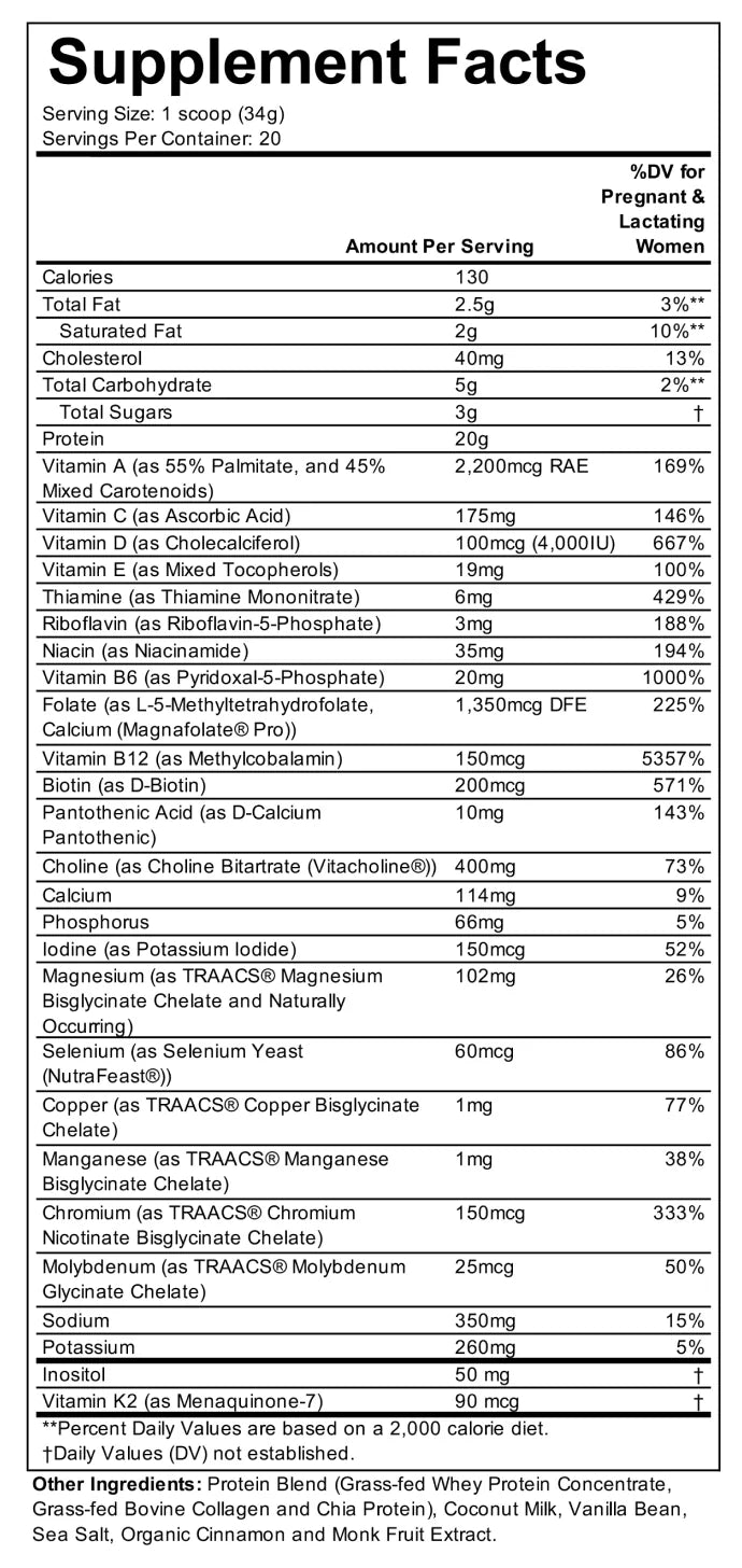 WeNatal Protein + For Her