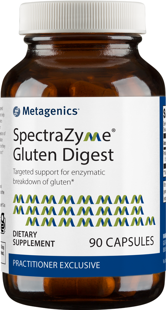 Bottle of SpectraZyme Gluten Digest