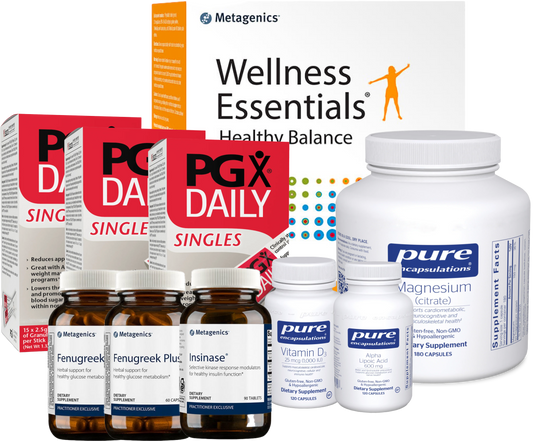 Bottle of 10-Day Detox Combo Pack - Wellness Essentials Healthy Balance Kit