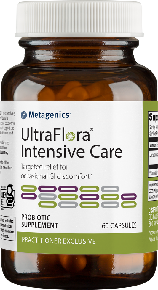 Bottle of UltraFlora Intensive Care 60 ct.