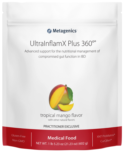 Bottle of UltraInflamX PLUS 360 (Mango)