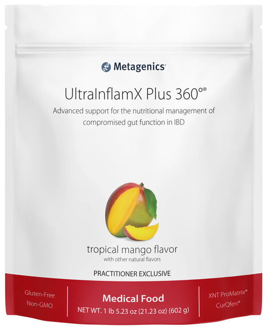 Bottle of UltraInflamX PLUS 360 (Mango)