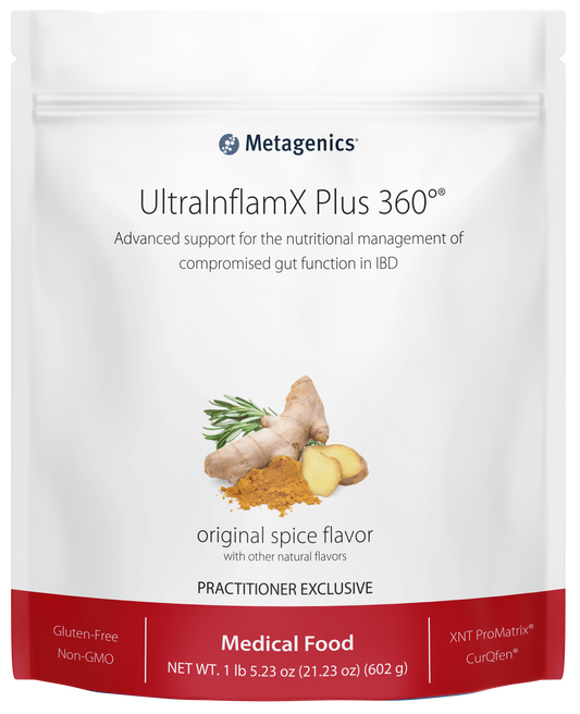 Bottle of UltraInflamX PLUS 360 (Original Spice)