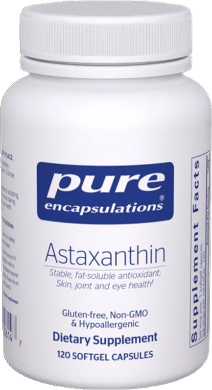 Bottle of Astaxanthin