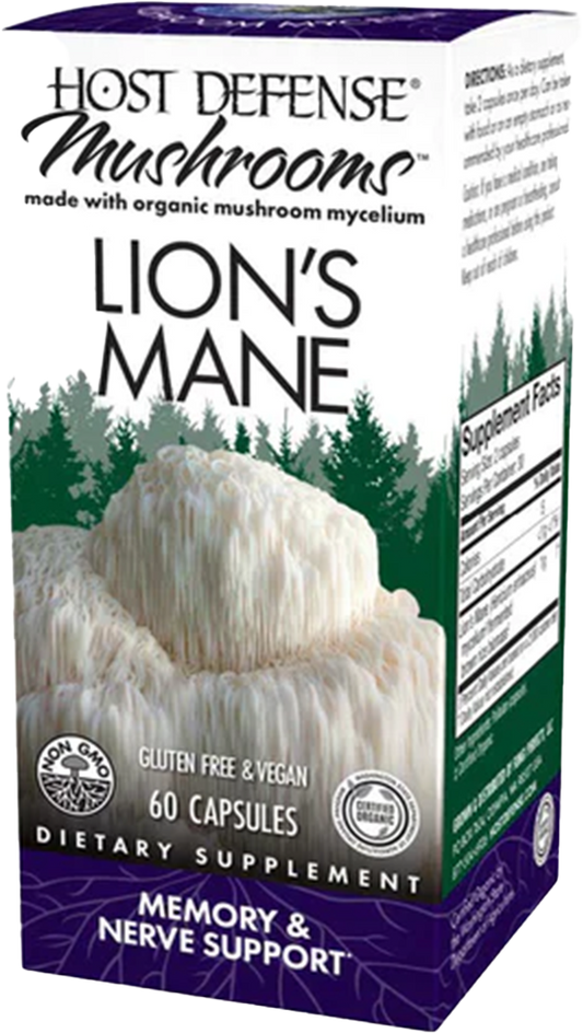Bottle of Lion's Mane 60 ct.