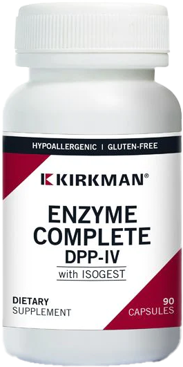 Bottle of EnZym-Complete-DPP-IV 2 w- Isogest 90