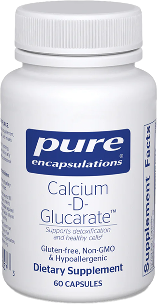 Bottle of Calcium-d-Glucarate