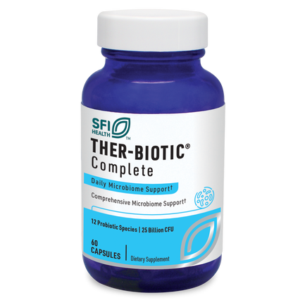 Bottle of Ther-Biotic Complete capsules 60 ct.