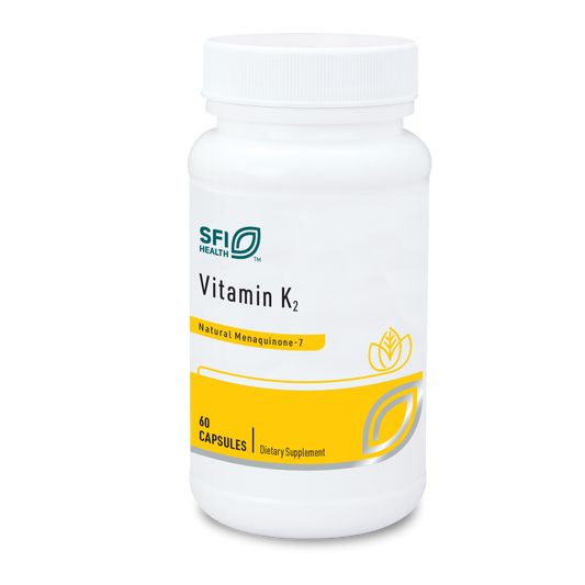 Bottle of Vitamin K2