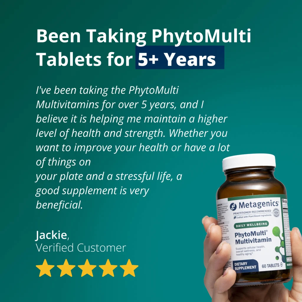 PhytoMulti® Multivitamin Tablets 120ct