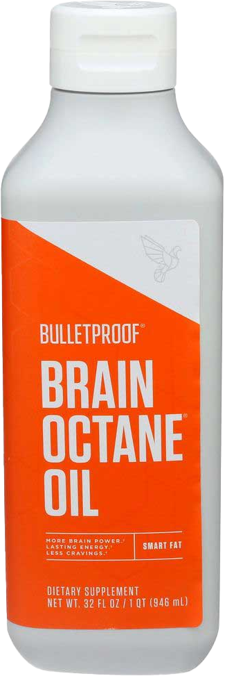 Bottle of Brain Octane Oil
