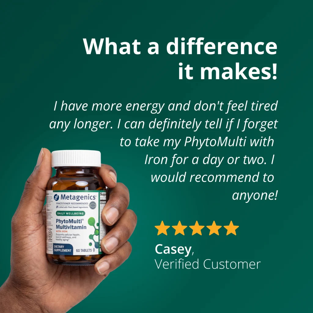 PhytoMulti® Multivitamin with Iron