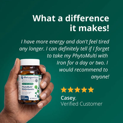 PhytoMulti® Multivitamin with Iron