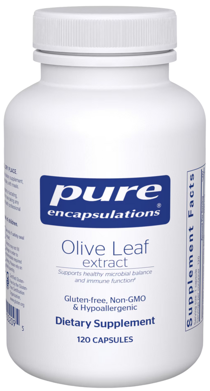 Bottle of Olive Leaf Extract 120 ct.