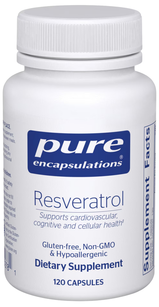Bottle of Resveratrol 120 ct.