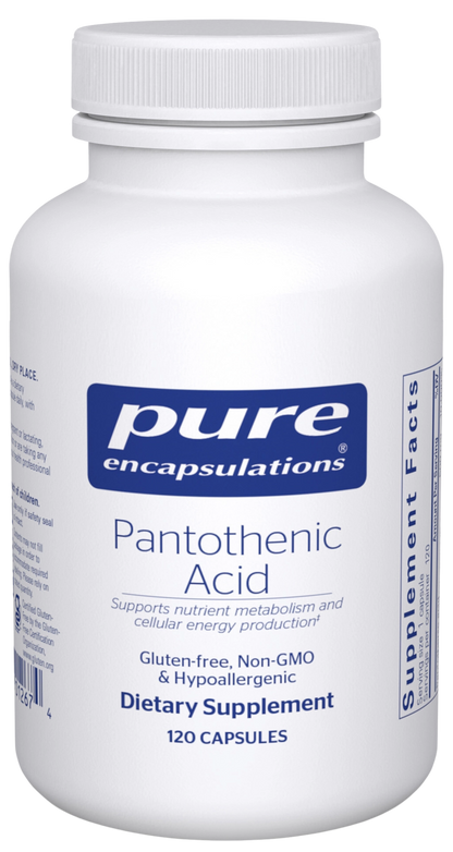 Pantothenic Acid 120's (RS) Mark Hyman, MD Pantothenic Acid 120's (RS) Mark Hyman, MD
