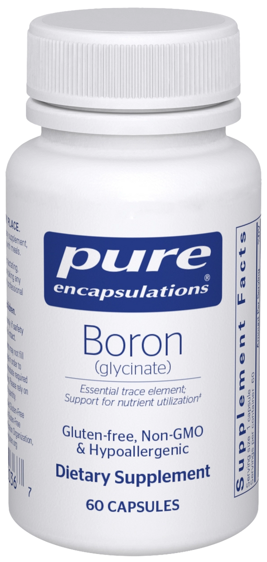 Bottle of Boron Glycinate: 2 mg