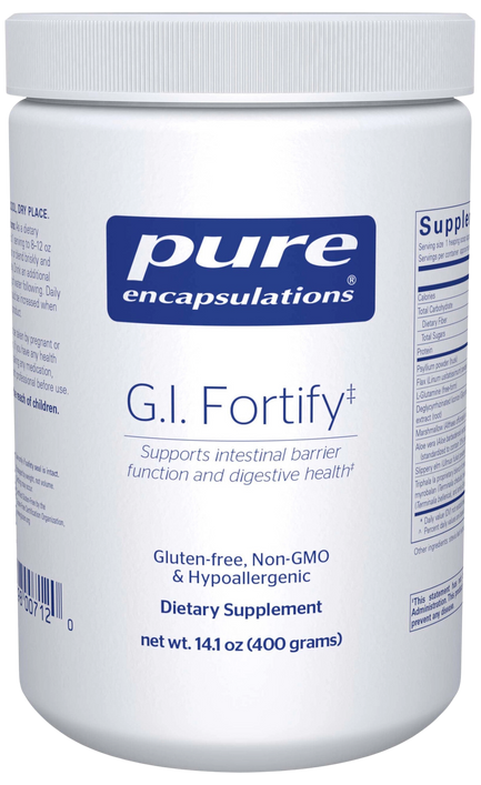 Bottle of G.I. Fortify Powder