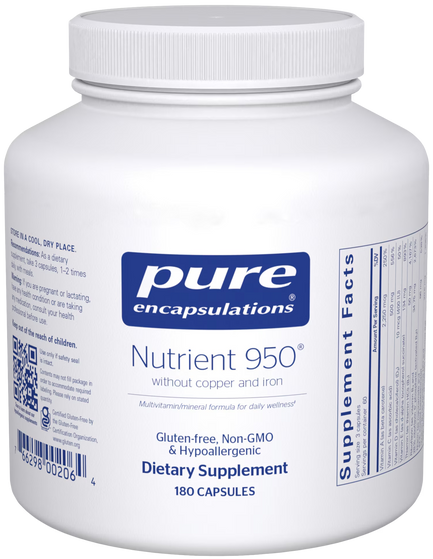 Bottle of Nutrient 950 without Iron and Copper